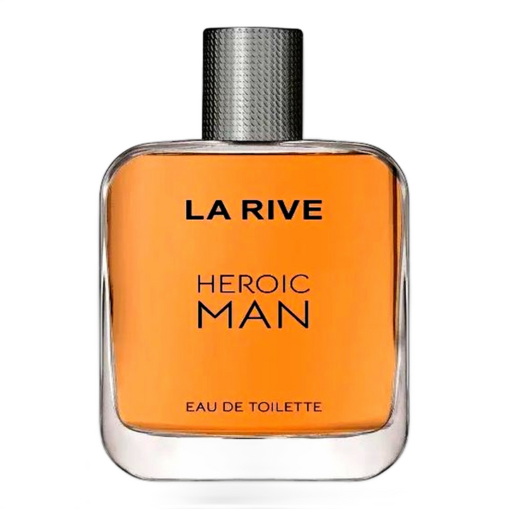 Perfume Masculino La Rive Heroic Man 100ml Eau de Toilette Amadeirado Original