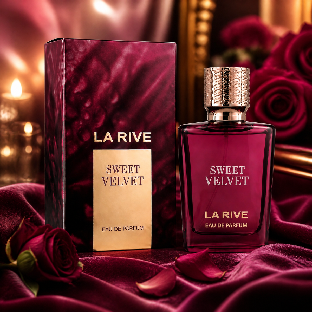 Perfume Feminino Sweet Velvet La Rive EDP 90ml