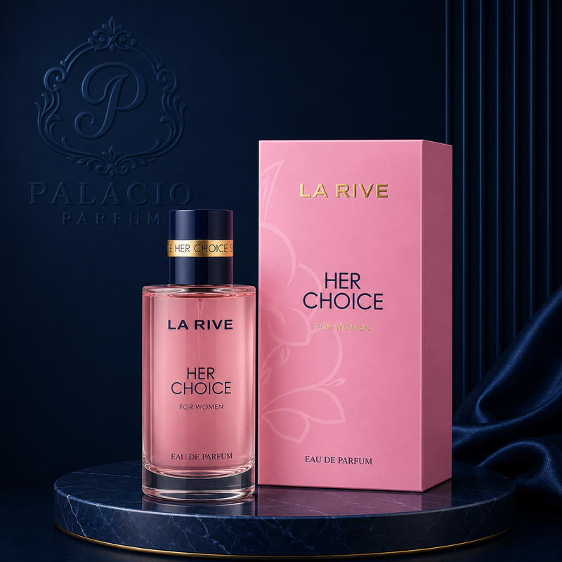 Perfume Feminino La Rive Her Choice 100ml Eau de Parfum Floral Elegante Original